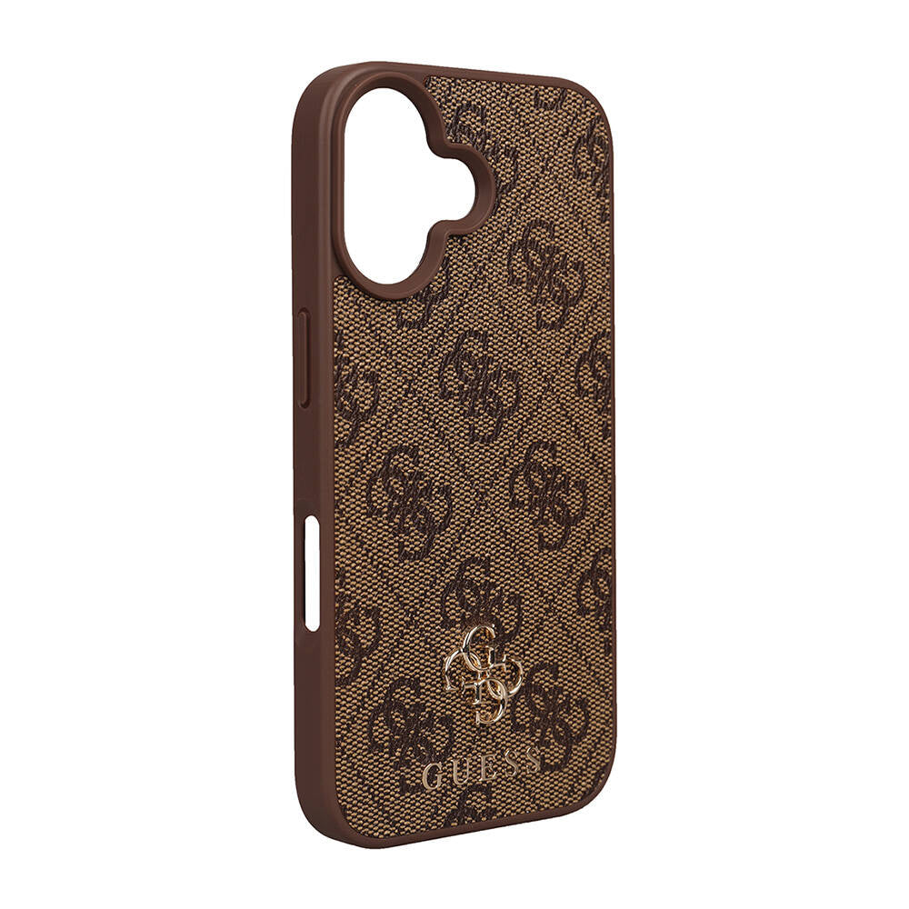 iPhone 16 Kılıf Guess Orijinal Lisanslı M-safe Şarj Özellikli Small 4G Classic Kılıf