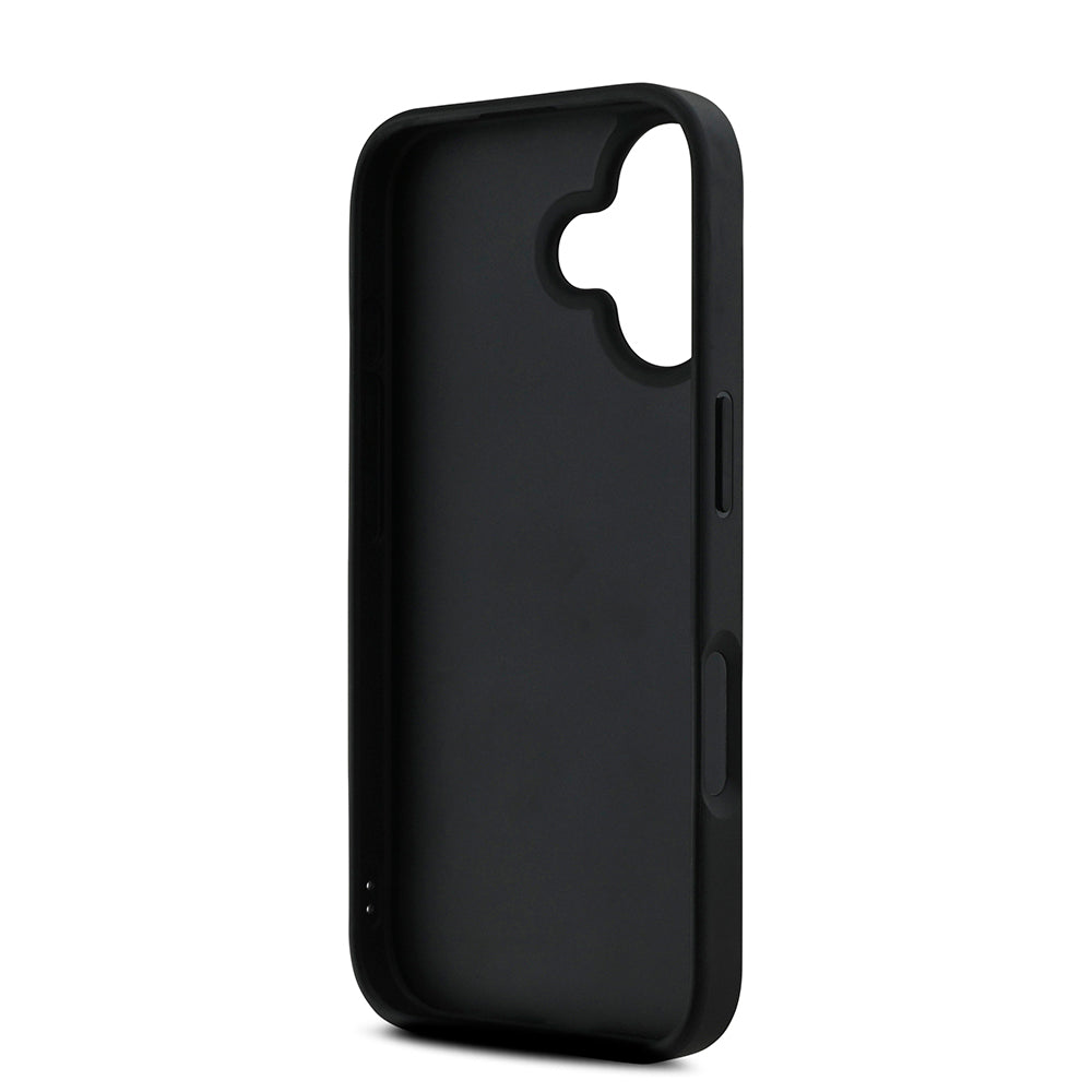 iPhone 16 Kılıf Karl Lagerfeld Orijinal Lisanslı Askılı Saffiano Athleisure Şerit Çizgili Kılıf