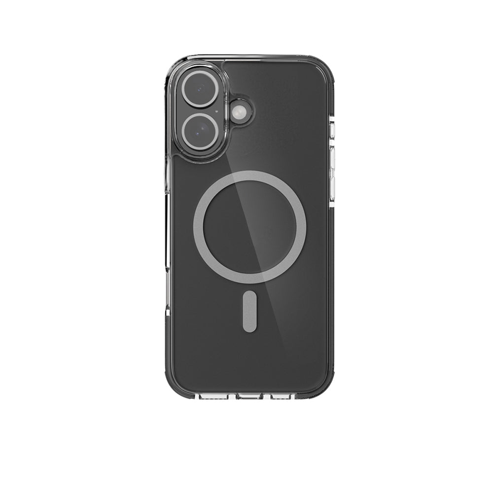 iPhone 16 Kılıf M-safe Şarj Özellikli Airbag Tasarımlı Raptic Clear Serisi Şeffaf Kılıf