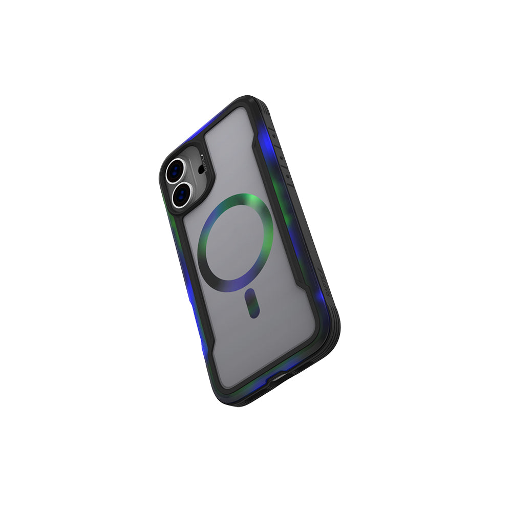 iPhone 16 Kılıf M-safe Şarj Özellikli Airbagli Raptic Shield 2.0 Serisi Şeffaf Arka Yüzey Kılıf