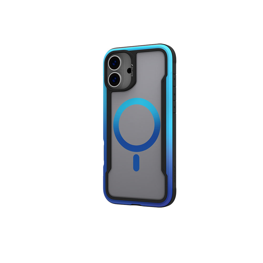 iPhone 16 Kılıf M-safe Şarj Özellikli Airbagli Raptic Shield 2.0 Serisi Şeffaf Arka Yüzey Kılıf