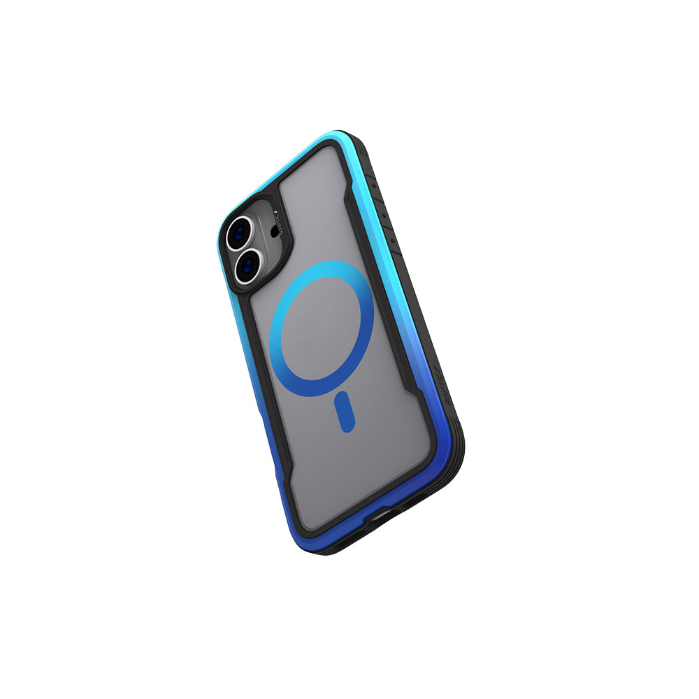 iPhone 16 Kılıf M-safe Şarj Özellikli Airbagli Raptic Shield 2.0 Serisi Şeffaf Arka Yüzey Kılıf