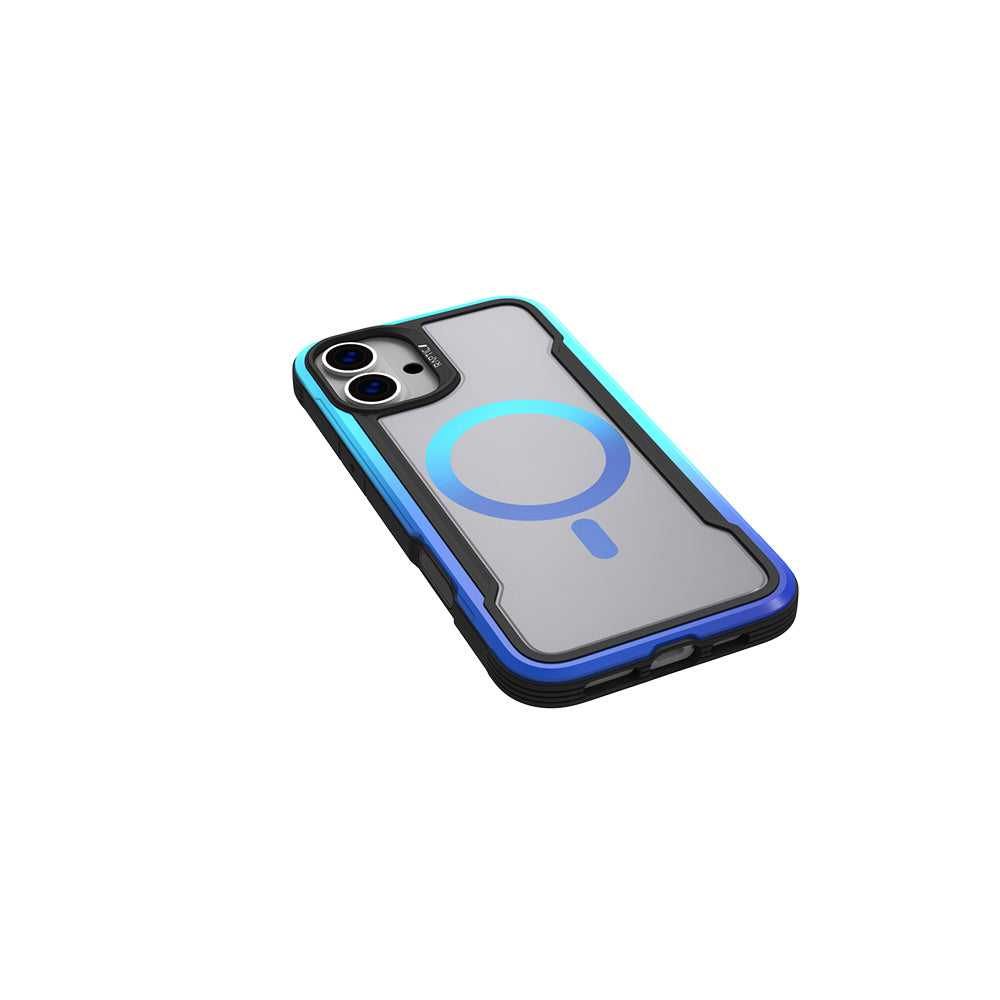 iPhone 16 Kılıf M-safe Şarj Özellikli Airbagli Raptic Shield 2.0 Serisi Şeffaf Arka Yüzey Kılıf