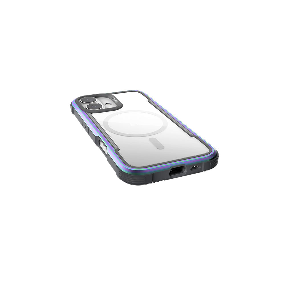 iPhone 16 Kılıf M-safe Şarj Özellikli Airbagli Raptic Shield Serisi Şeffaf Arka Yüzey Kılıf