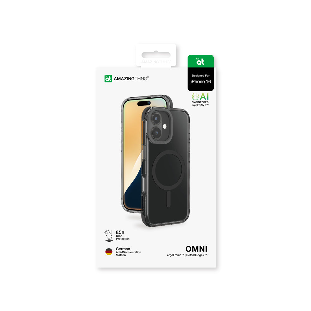 iPhone 16 Kılıf M-safe Şarj Özellikli Amazingthing Omni Serisi Kılıf