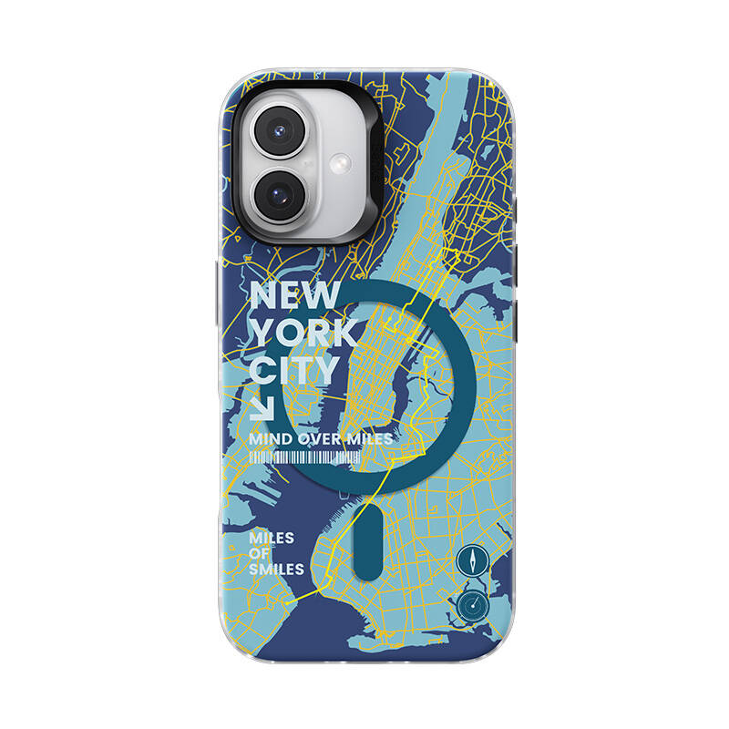 iPhone 16 Kılıf M-safe Şarj Özellikli Benks City Serisi Kılıf