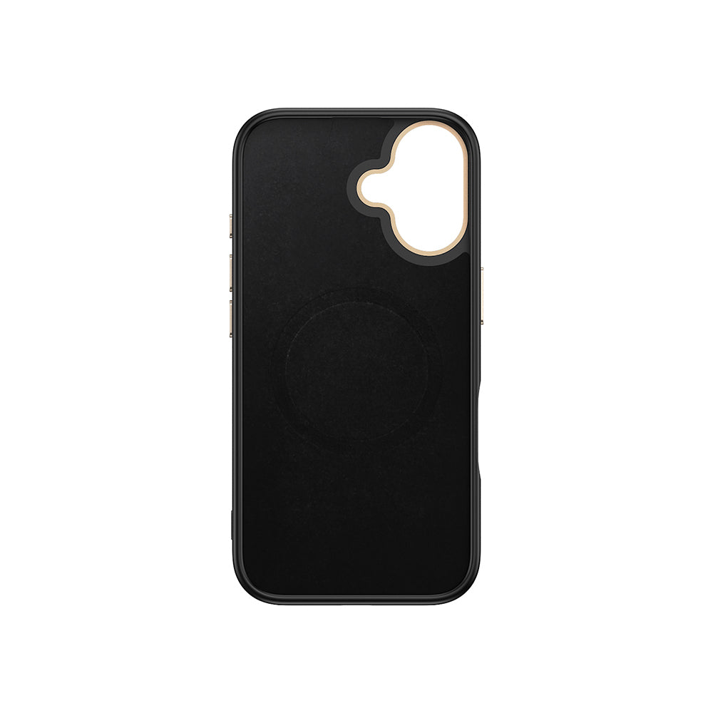 iPhone 16 Kılıf M-safe Şarj Özellikli Karbon Fiber Görünümlü Zore Antina Kılıf