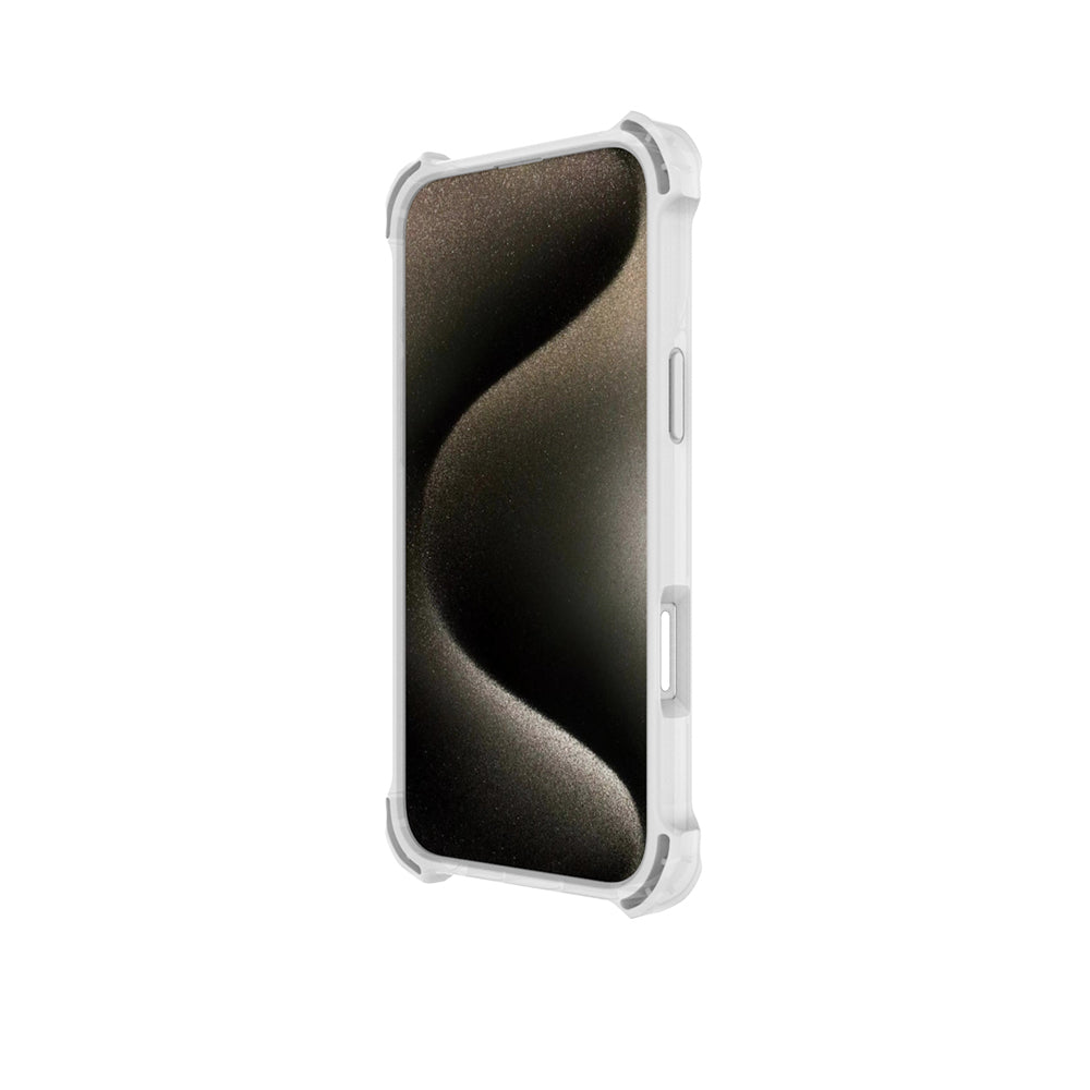 iPhone 16 Kılıf M-safe Şarj Özellikli Raptic Dual Serisi Şeffaf Standlı Kılıf