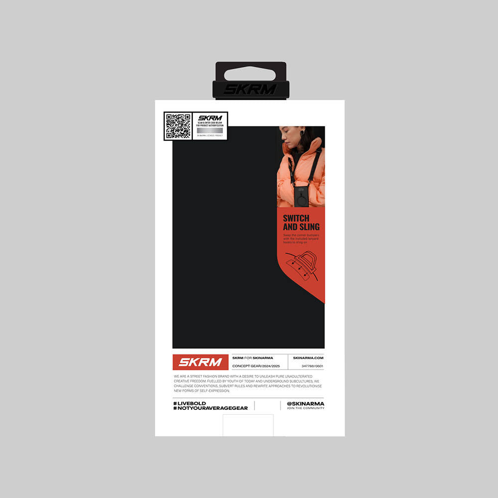 iPhone 16 Kılıf M-safe Şarj Özellikli Şeffaf Airbag Tasarımlı Skinarma Saido Nightglow Kılıf