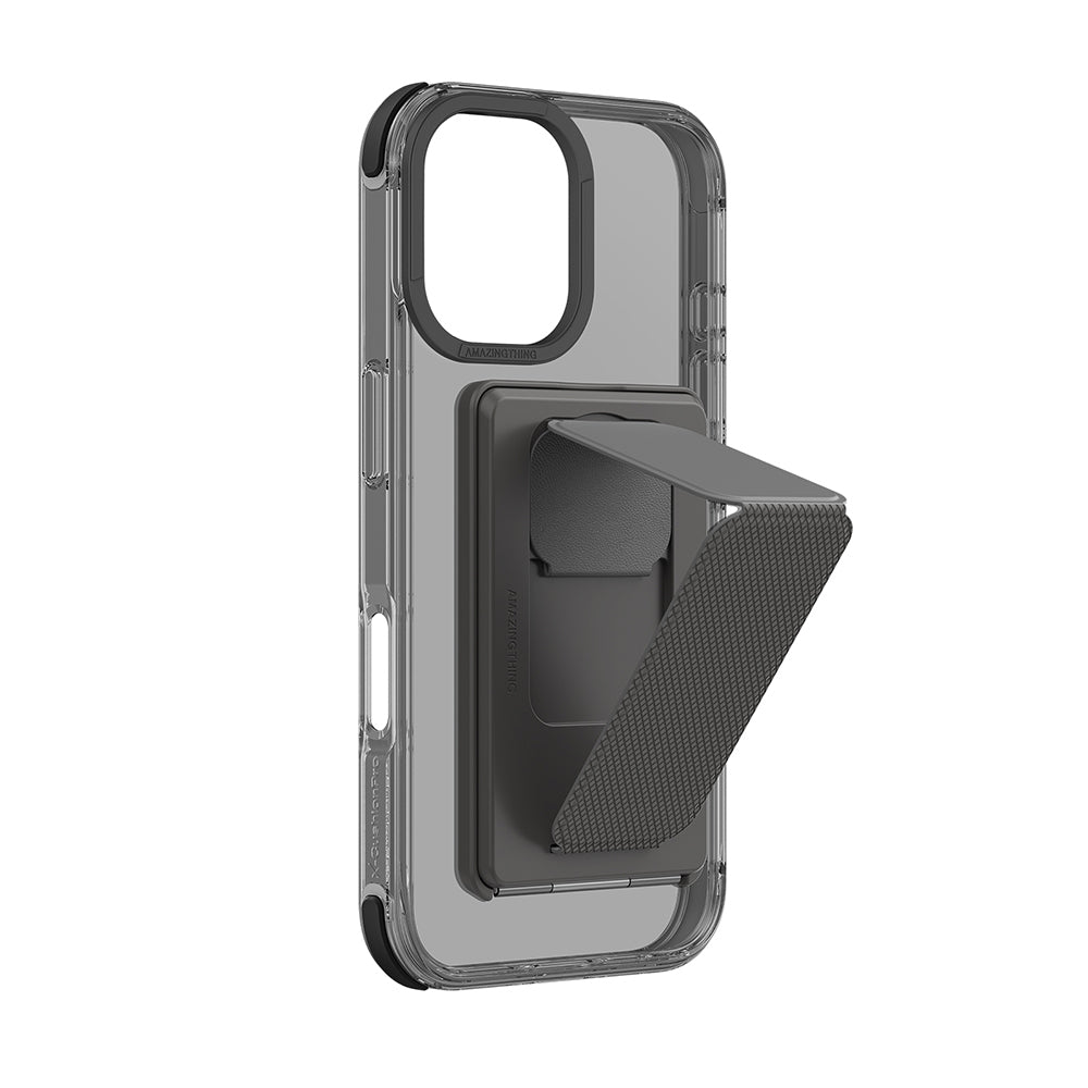iPhone 16 Kılıf M-safe Şarj Özellikli Standlı Set Amazingthing Omni Adventure Serisi Kılıf