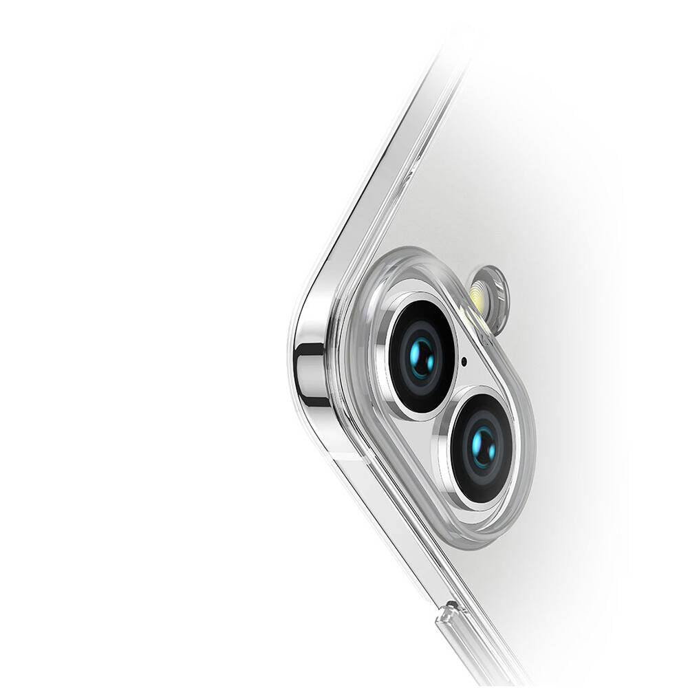 iPhone 16 Kılıf M-safe Şarj Özellikli Transparan Sert PC Wlons Pita Kılıf