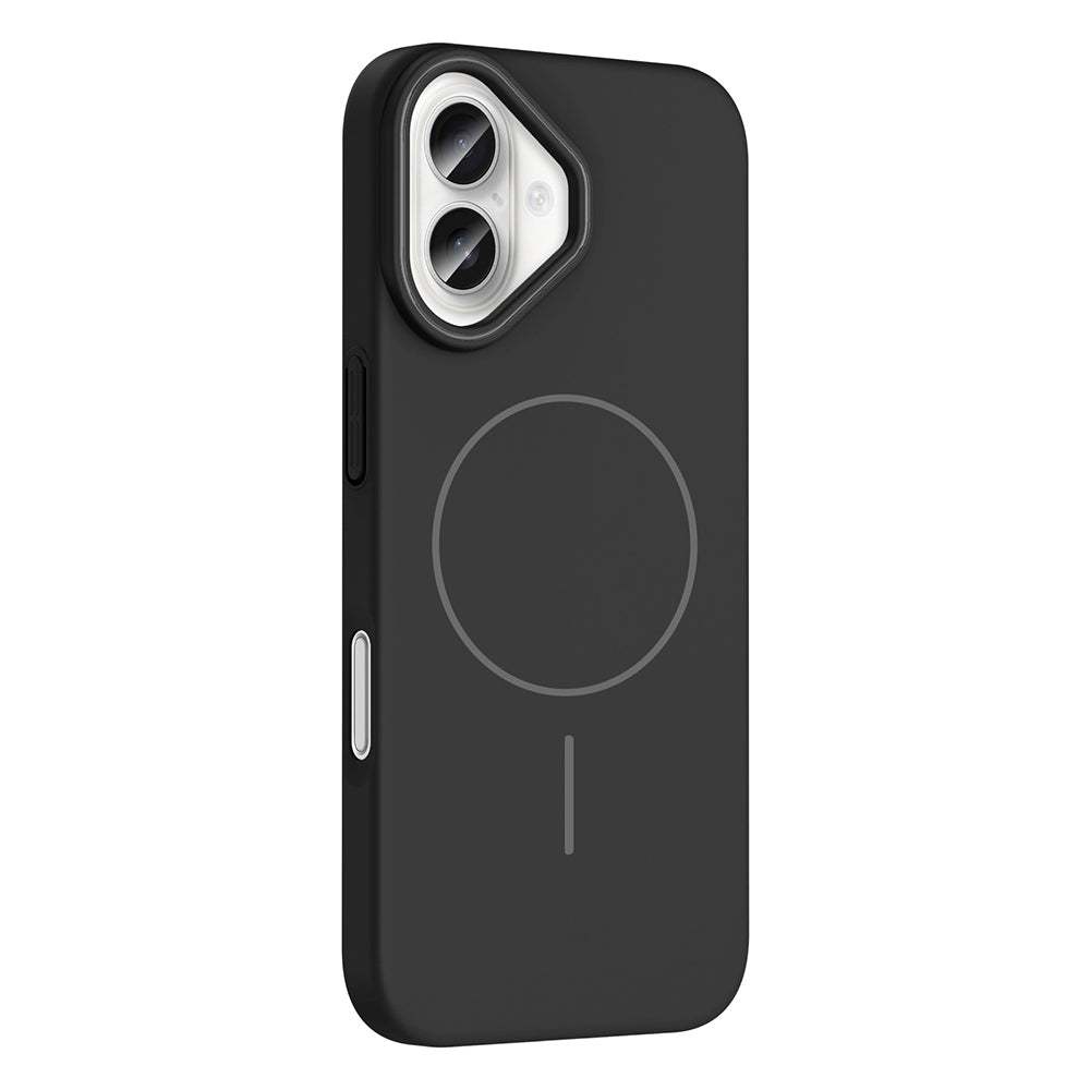 iPhone 16 Kılıf M-safe Şarj Özellikli Zore Ruby Sert Kılıf
