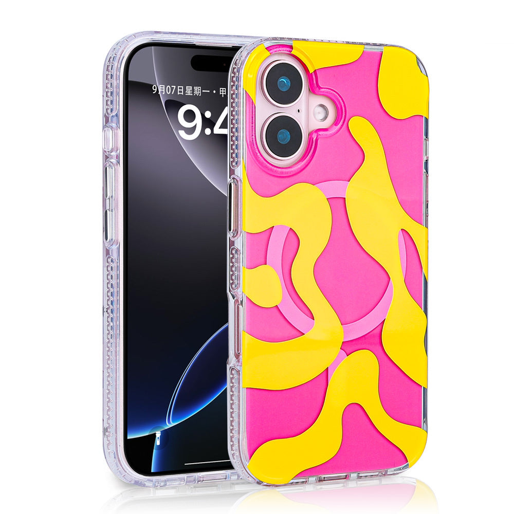 iPhone 16 Kılıf M-safe Şarj Özellikli Zore Stilo Kılıf