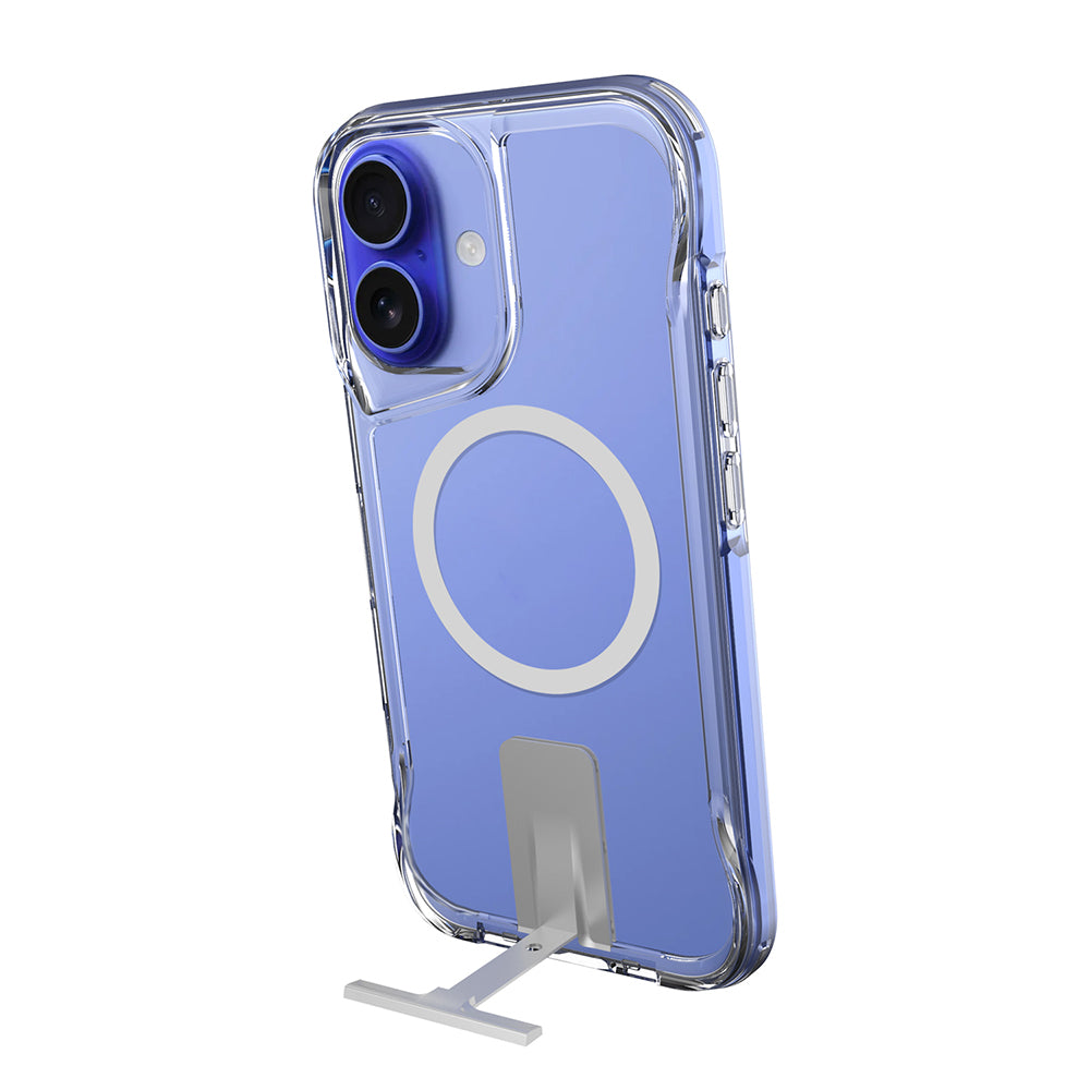 iPhone 16 Kılıf M-safe Şarj Özellikli Zore T-Max Standlı Kılıf