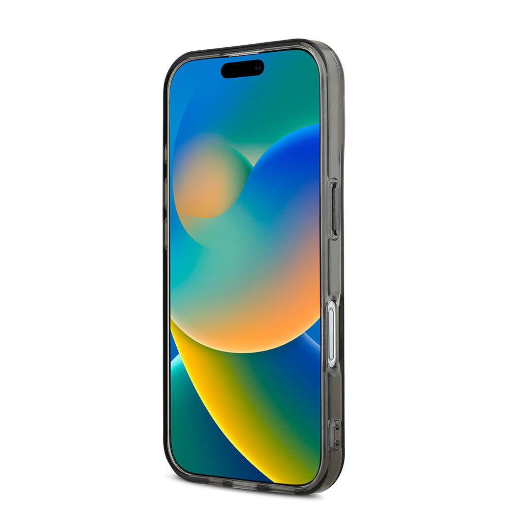 iPhone 16 Kılıf Mercedes Benz Orijinal Lisanslı M-safe Şarj Özellikli Yıldız Desenli Transparan Kılıf