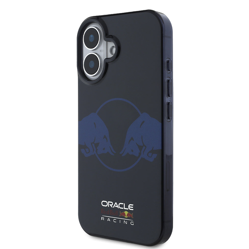 iPhone 16 Kılıf Redbull Orijinal Lisanslı M-safe Şarj Özellikli IML Çift Boğa Baskılı Sert PC Kılıf