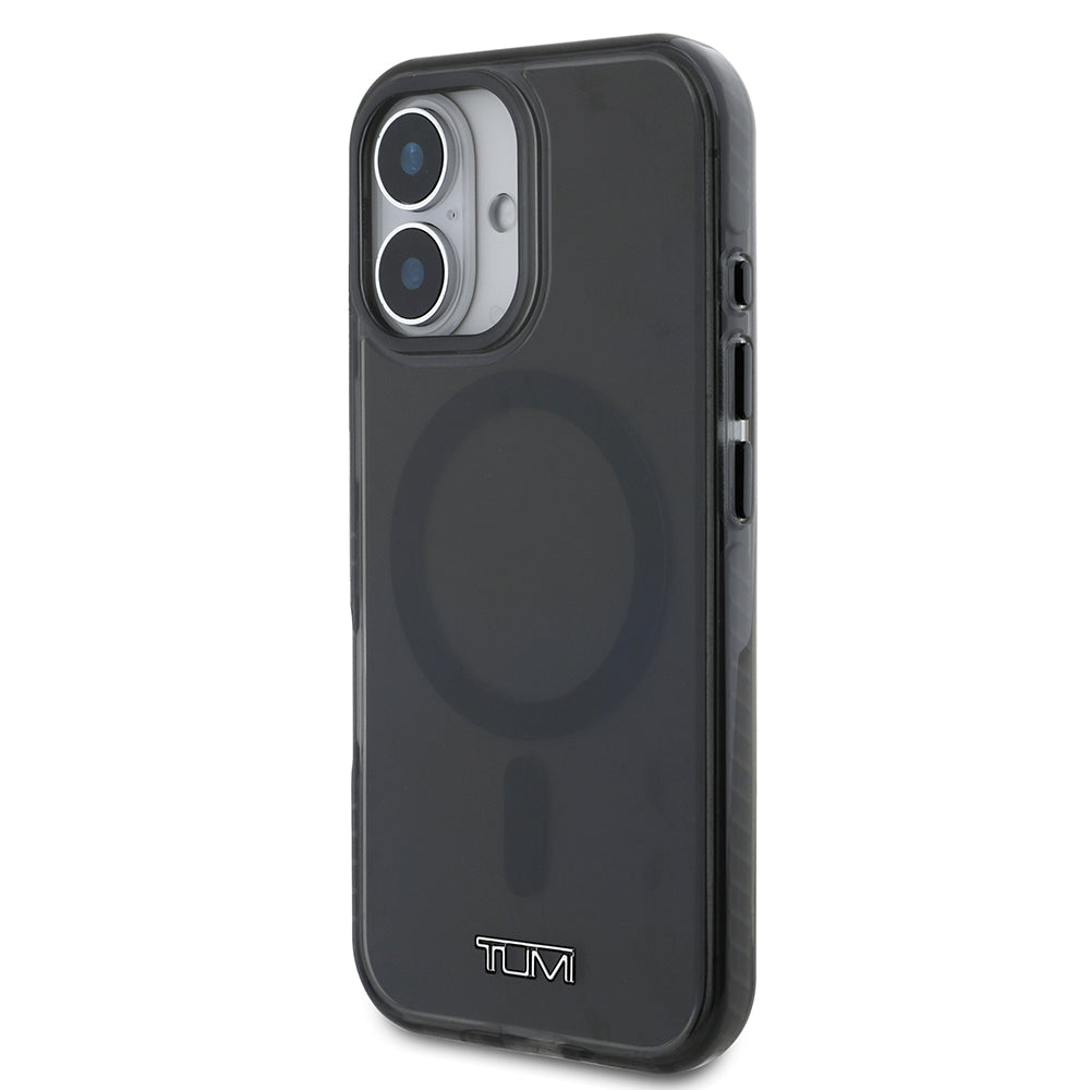 iPhone 16 Kılıf TUMI Orijinal Lisanslı M-safe Şarj Özellikli Airbagli Transparan Kılıf