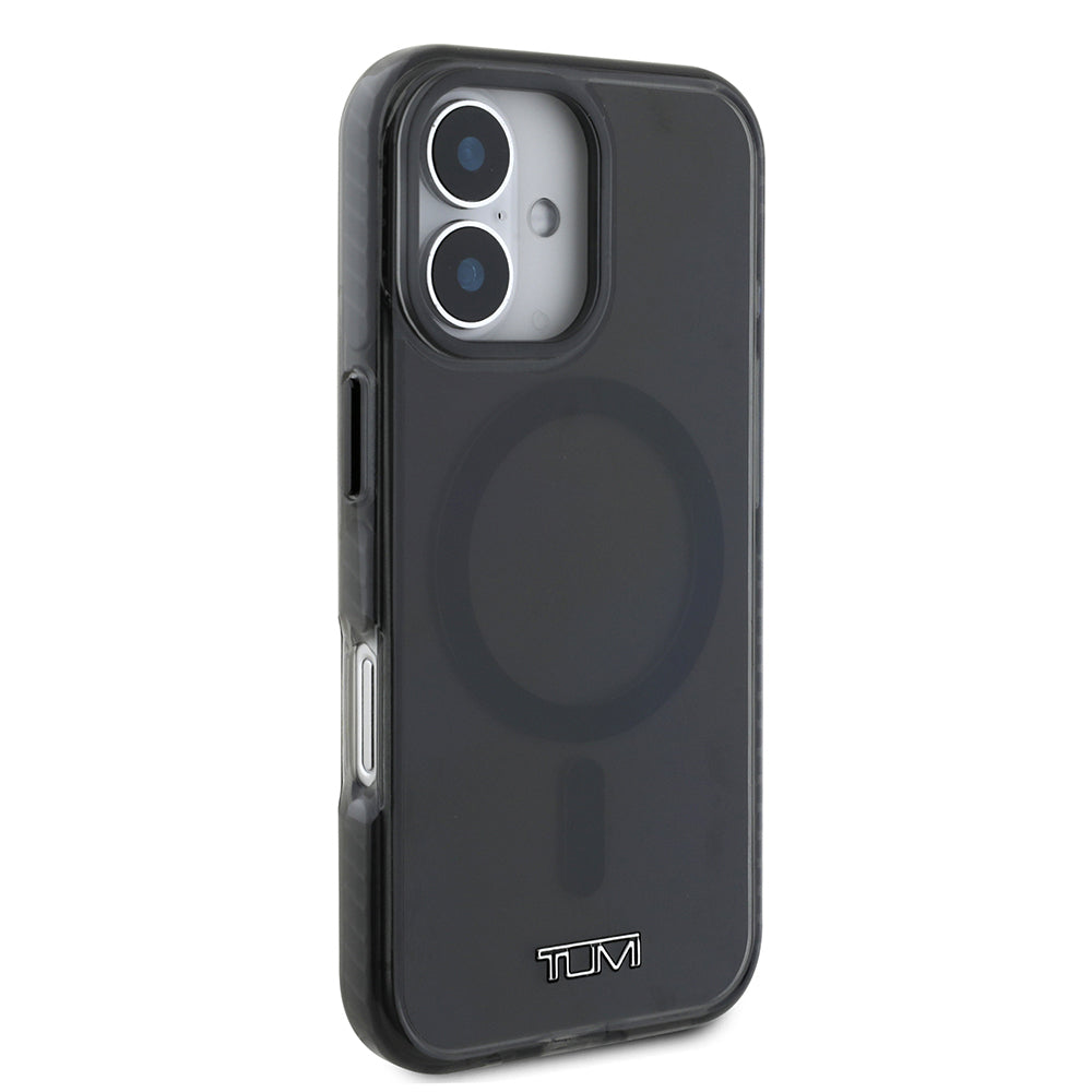 iPhone 16 Kılıf TUMI Orijinal Lisanslı M-safe Şarj Özellikli Airbagli Transparan Kılıf
