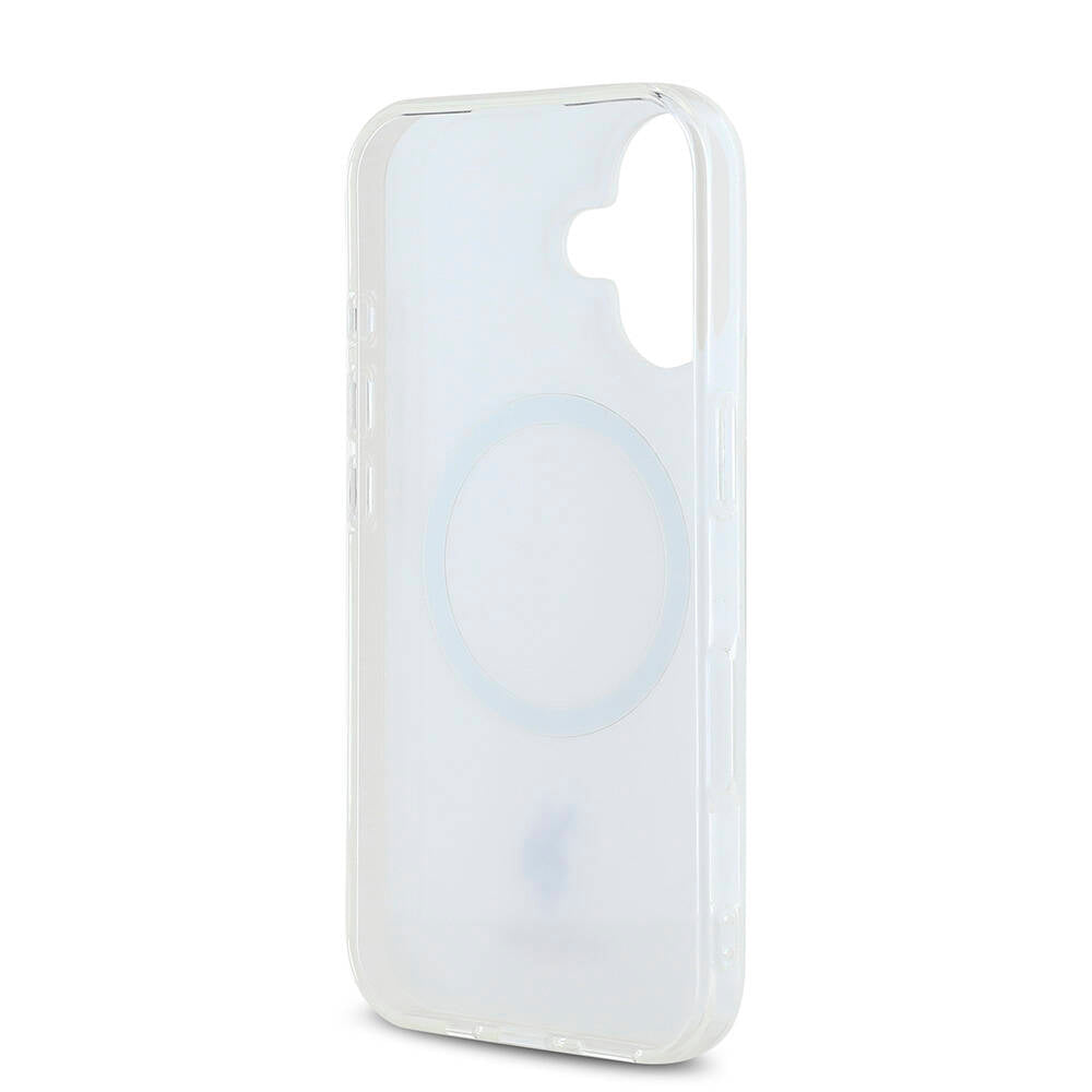 iPhone 16 Kılıf U.S. Polo Assn. orijinal Lisanslı M-safe Şarj Özellikli IML Double Horse Logolu Ring Kılıf