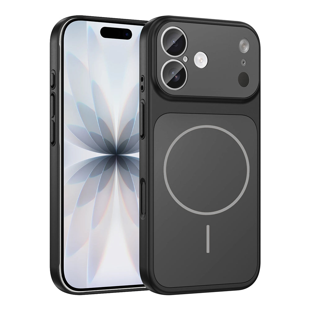 iPhone 16 Kılıf Zore M-Safe Şarj Özellikli Kamera Korumalı Formen Kılıf