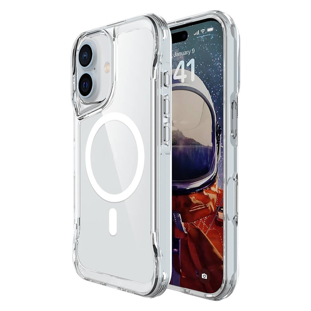 iPhone 16 Kılıf Zore M-safe Şarj Özellikli T-Max M-safe Kılıf