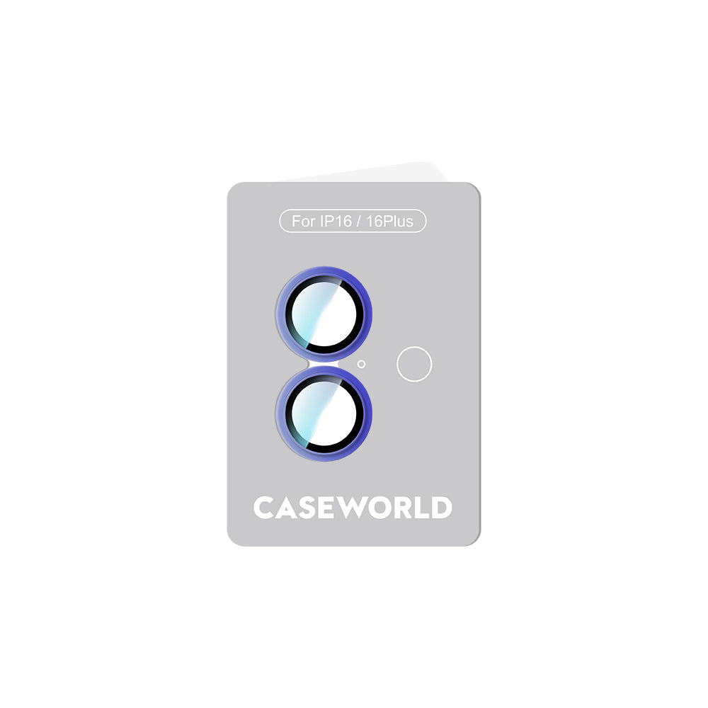 iPhone 16 Plus CaseWorld Alloy Serisi Oleofobik Anti Reflective Kamera Lens Koruyucu