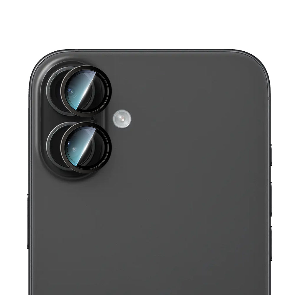 iPhone 16 Plus CaseWorld Alloy Serisi Oleofobik Anti Reflective Kamera Lens Koruyucu