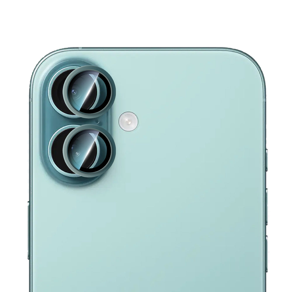 iPhone 16 Plus CaseWorld Alloy Serisi Oleofobik Anti Reflective Kamera Lens Koruyucu