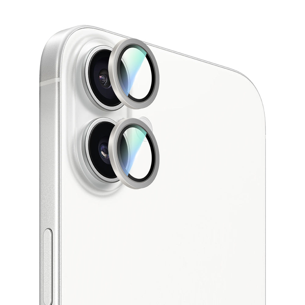 iPhone 16 Plus CaseWorld Alloy Serisi Oleofobik Anti Reflective Kamera Lens Koruyucu