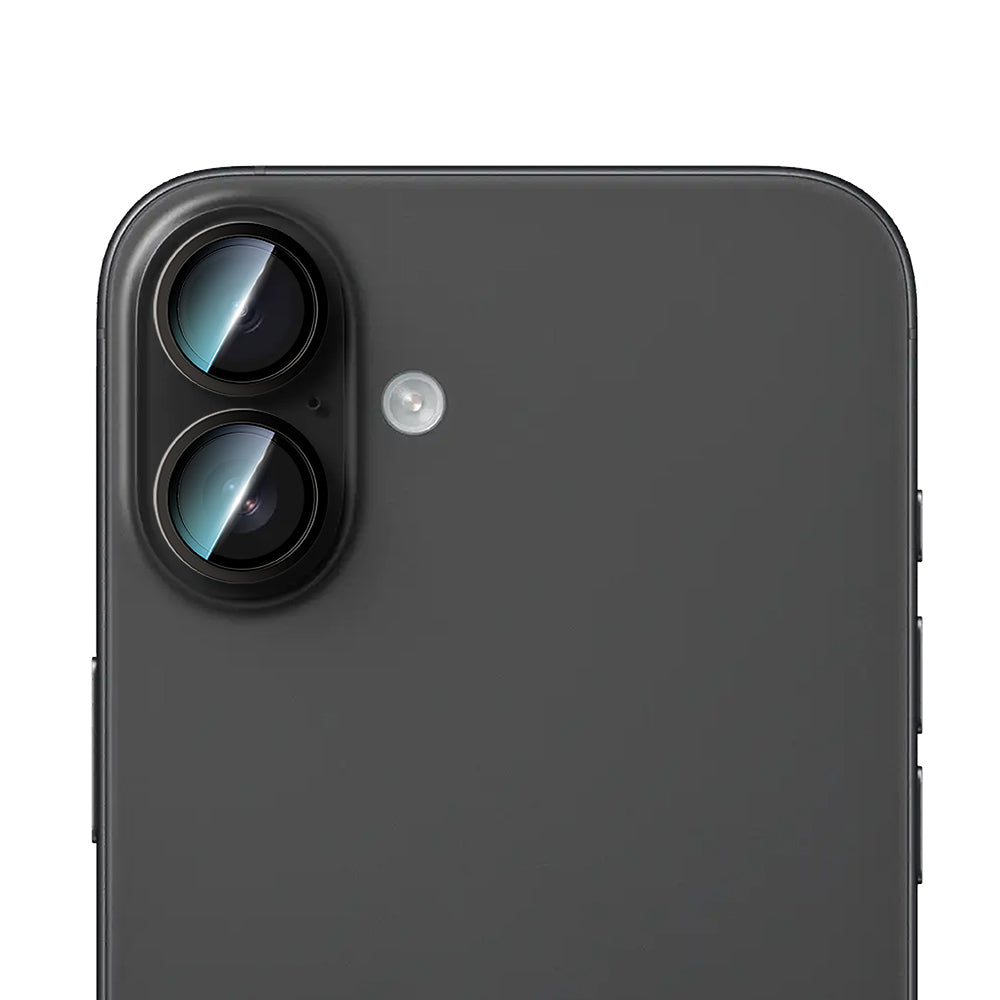 iPhone 16 Plus CaseWorld Alloy Two-Color Serisi Lens Koruyucu