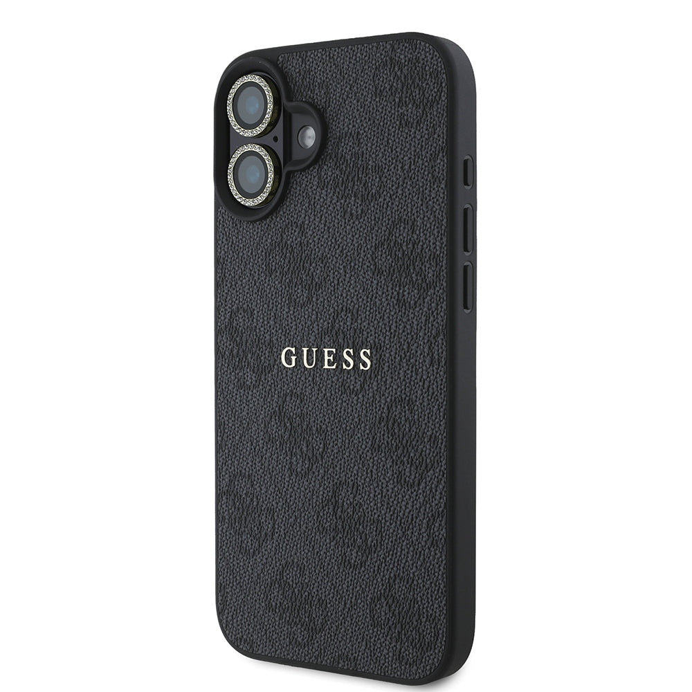 iPhone 16 Plus Guess Orijinal Lisanslı Kılıf + Ekran Koruyucu + Lens Koruyucu 3in1 Aksesuar Seti