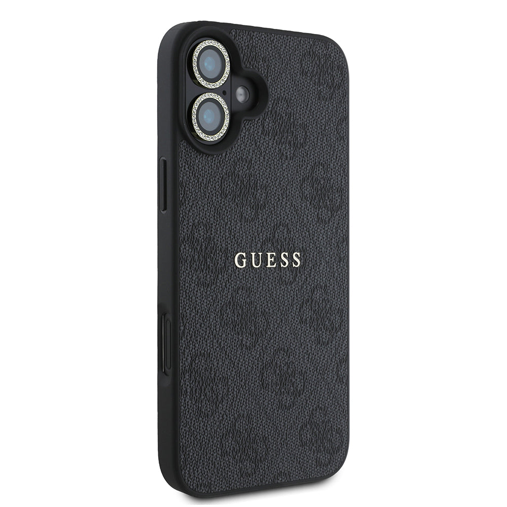 iPhone 16 Plus Guess Orijinal Lisanslı Kılıf + Ekran Koruyucu + Lens Koruyucu 3in1 Aksesuar Seti