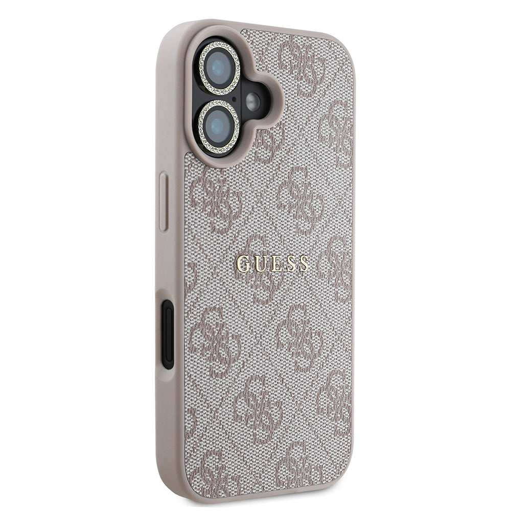 iPhone 16 Plus Guess Orijinal Lisanslı Kılıf + Ekran Koruyucu + Lens Koruyucu 3in1 Aksesuar Seti