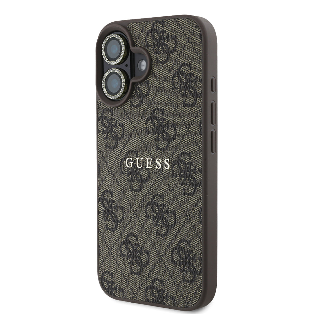 iPhone 16 Plus Guess Orijinal Lisanslı Kılıf + Ekran Koruyucu + Lens Koruyucu 3in1 Aksesuar Seti