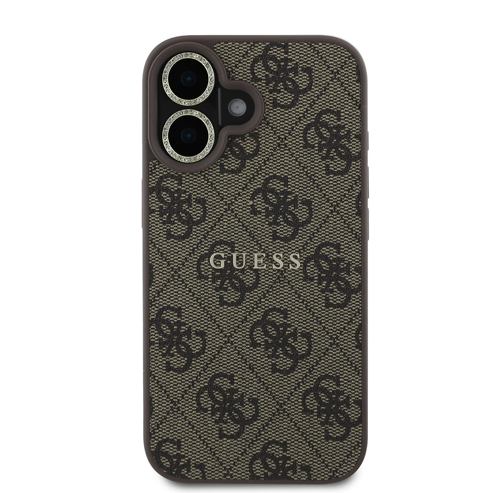iPhone 16 Plus Guess Orijinal Lisanslı Kılıf + Ekran Koruyucu + Lens Koruyucu 3in1 Aksesuar Seti