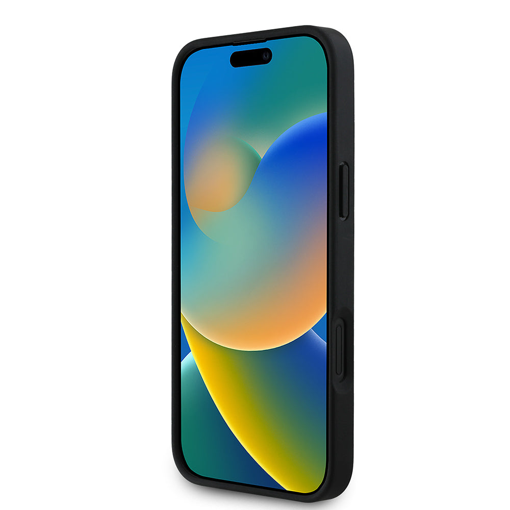 iPhone 16 Plus Kılıf Aston Martin Orijinal Lisanslı M-safe Şarj Özellikli PU Deri Alonso 14 Baskılı Kılıf
