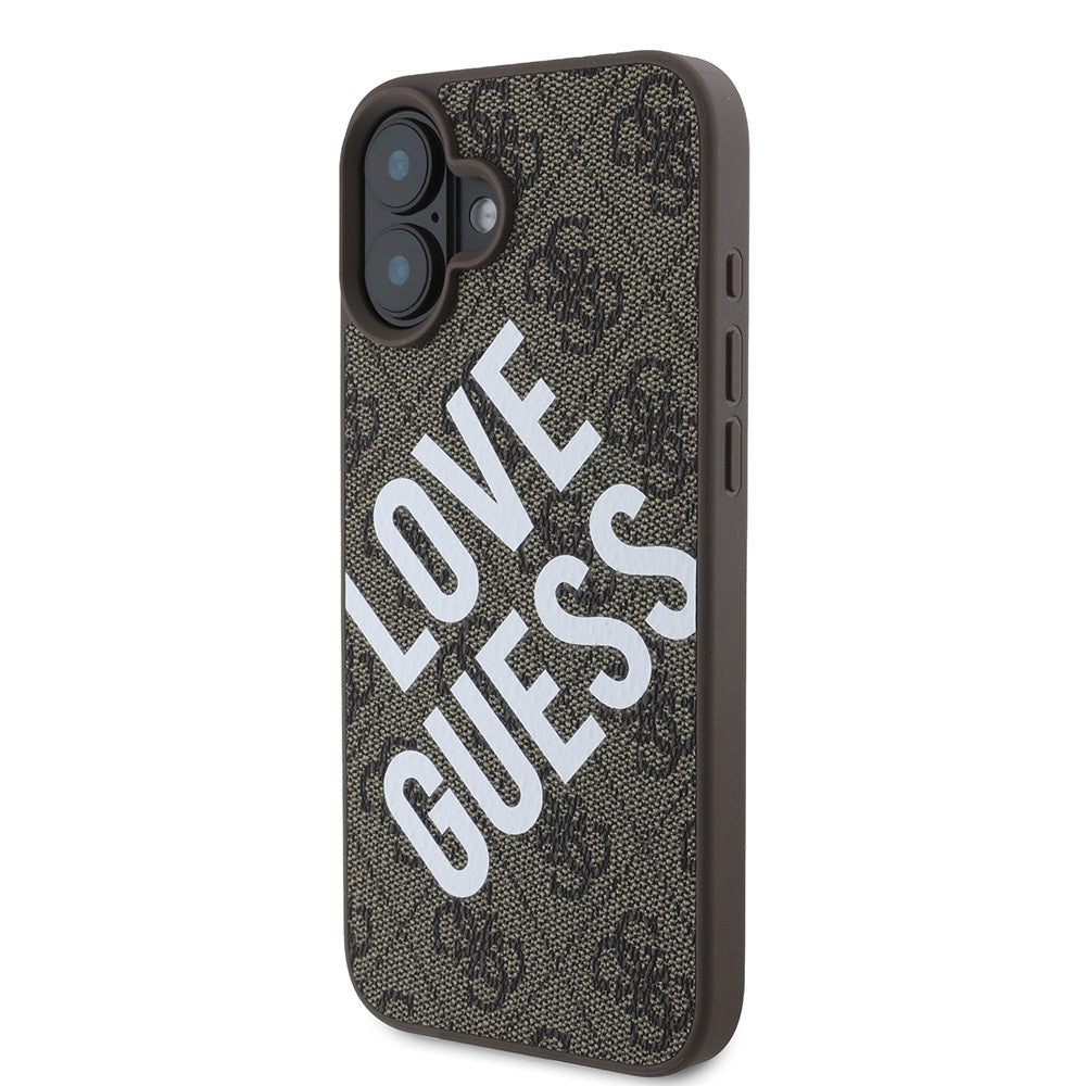 iPhone 16 Plus Kılıf Guess Orijinal Lisanslı Big Love Guess Kılıf
