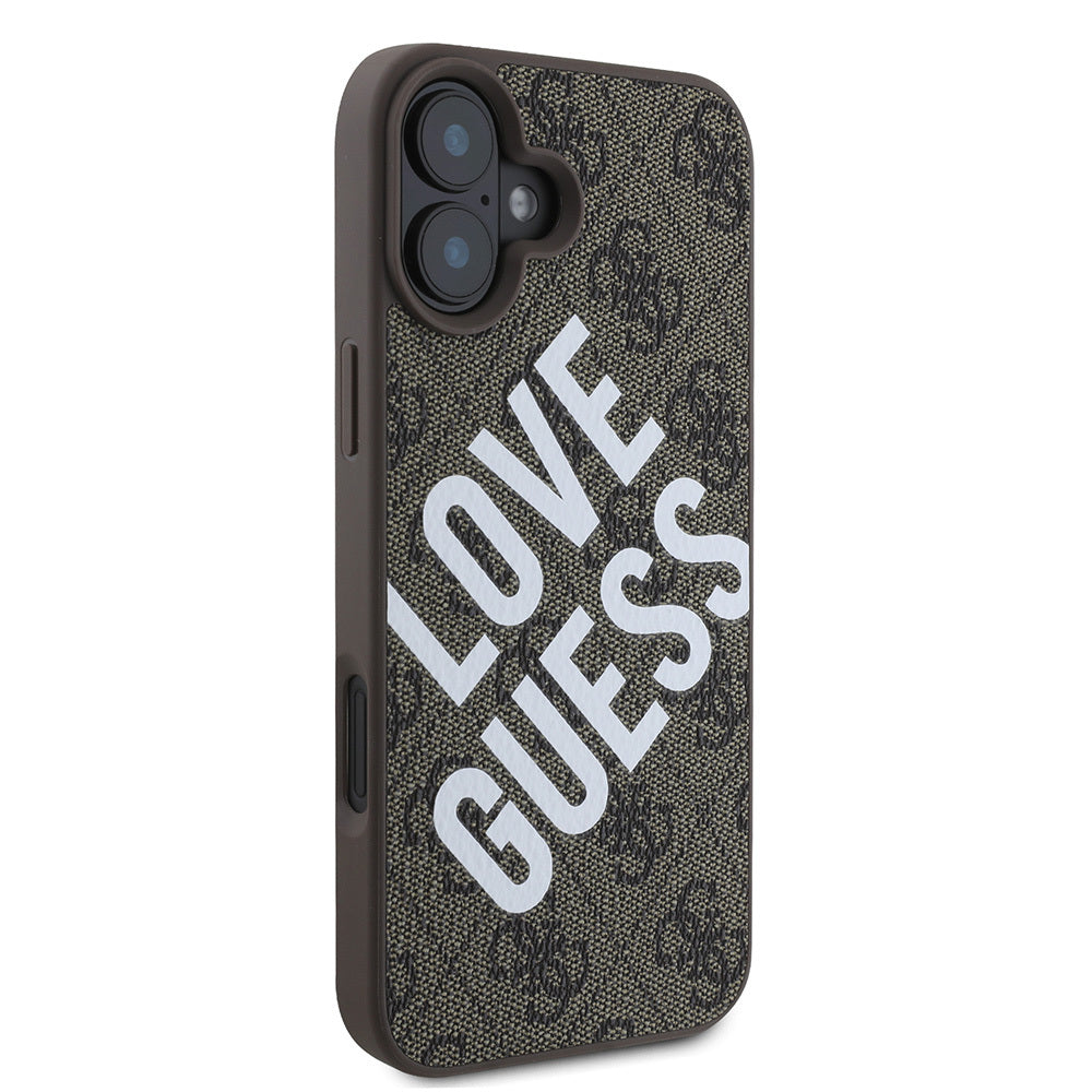 iPhone 16 Plus Kılıf Guess Orijinal Lisanslı Big Love Guess Kılıf