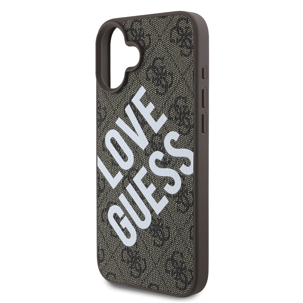 iPhone 16 Plus Kılıf Guess Orijinal Lisanslı Big Love Guess Kılıf