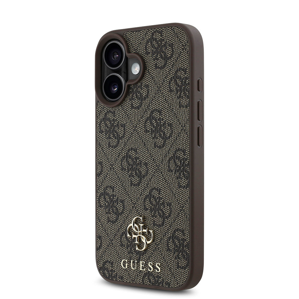 iPhone 16 Plus Kılıf Guess Orijinal Lisanslı M-safe Şarj Özellikli Small 4G Classic Kılıf
