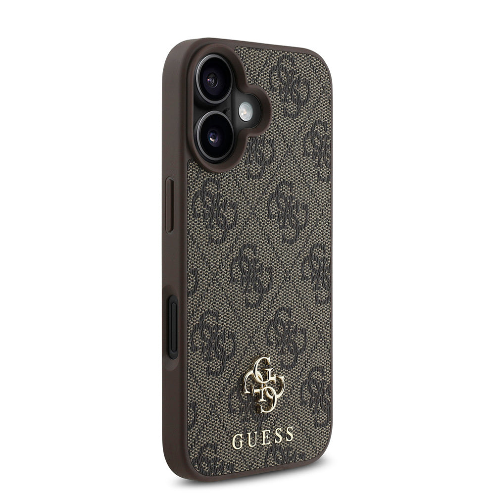 iPhone 16 Plus Kılıf Guess Orijinal Lisanslı M-safe Şarj Özellikli Small 4G Classic Kılıf