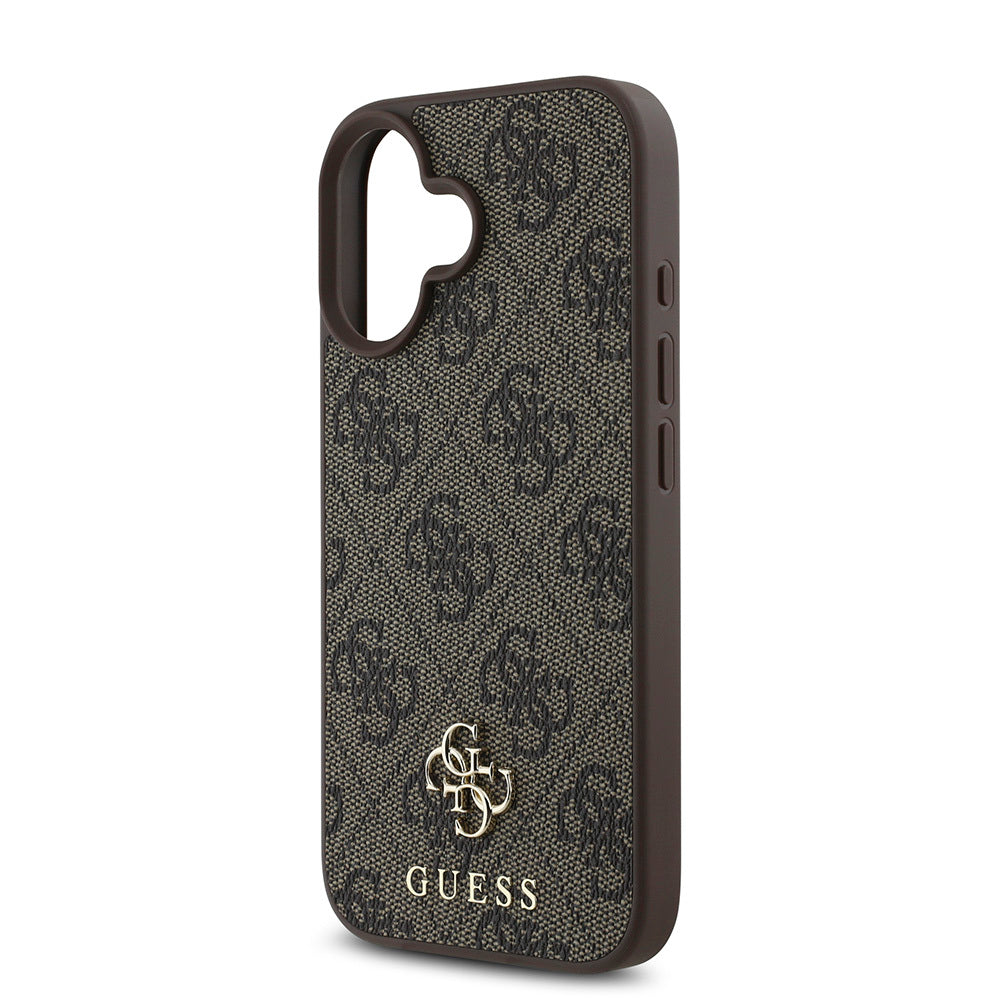 iPhone 16 Plus Kılıf Guess Orijinal Lisanslı M-safe Şarj Özellikli Small 4G Classic Kılıf