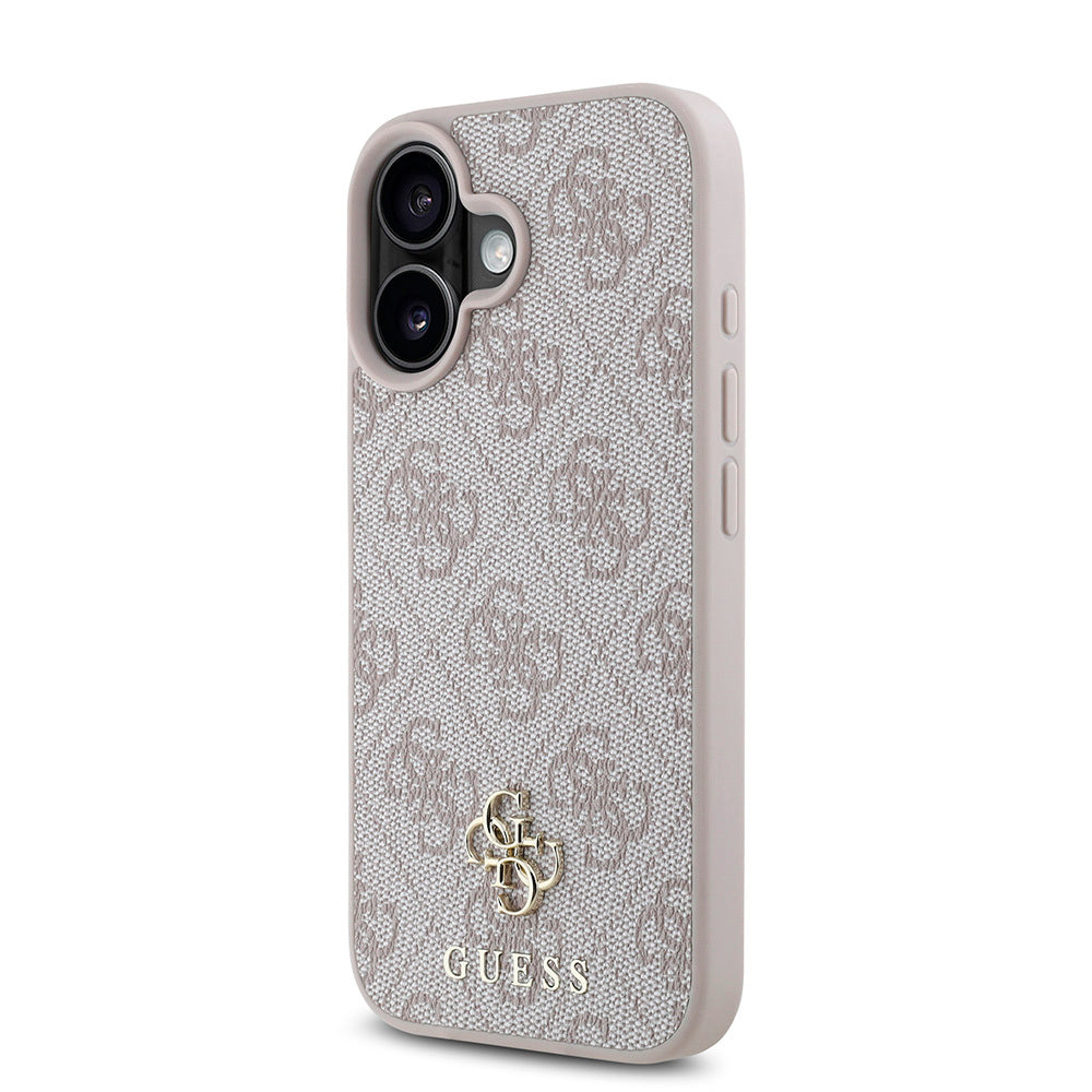 iPhone 16 Plus Kılıf Guess Orijinal Lisanslı M-safe Şarj Özellikli Small 4G Classic Kılıf
