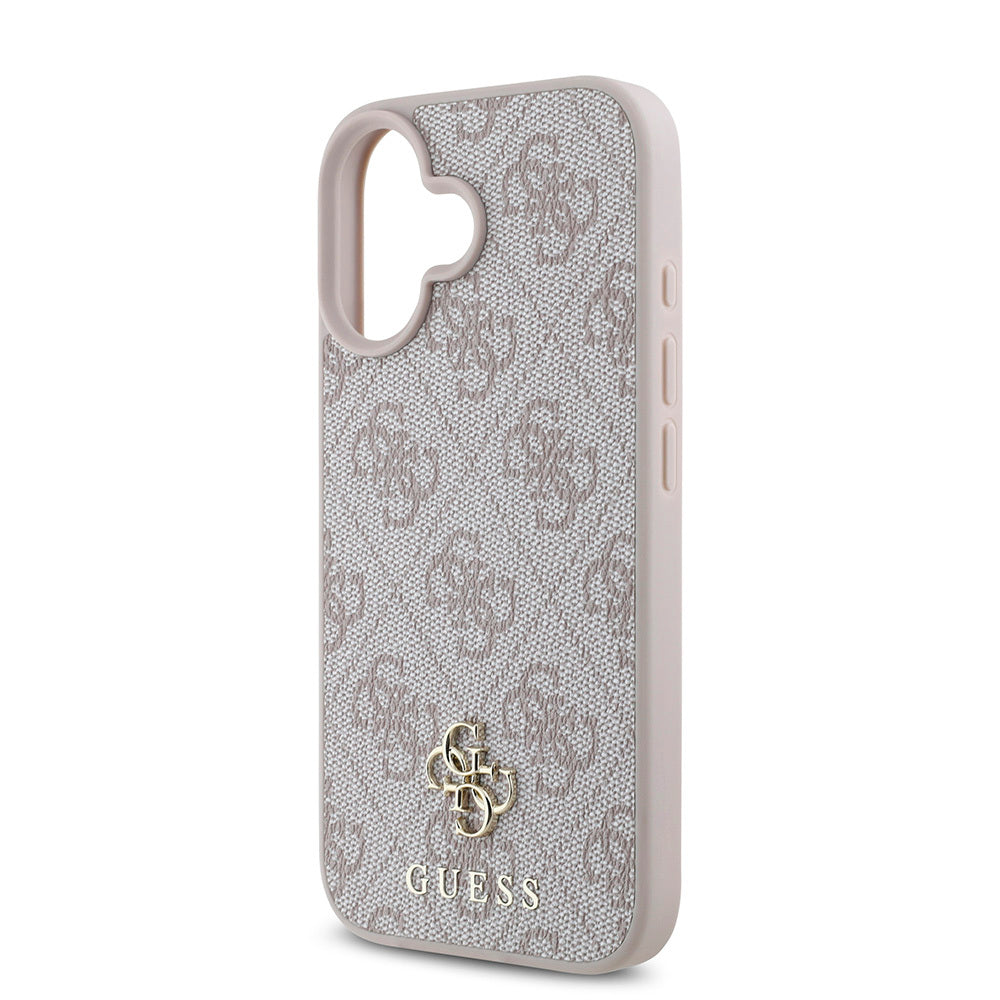 iPhone 16 Plus Kılıf Guess Orijinal Lisanslı M-safe Şarj Özellikli Small 4G Classic Kılıf