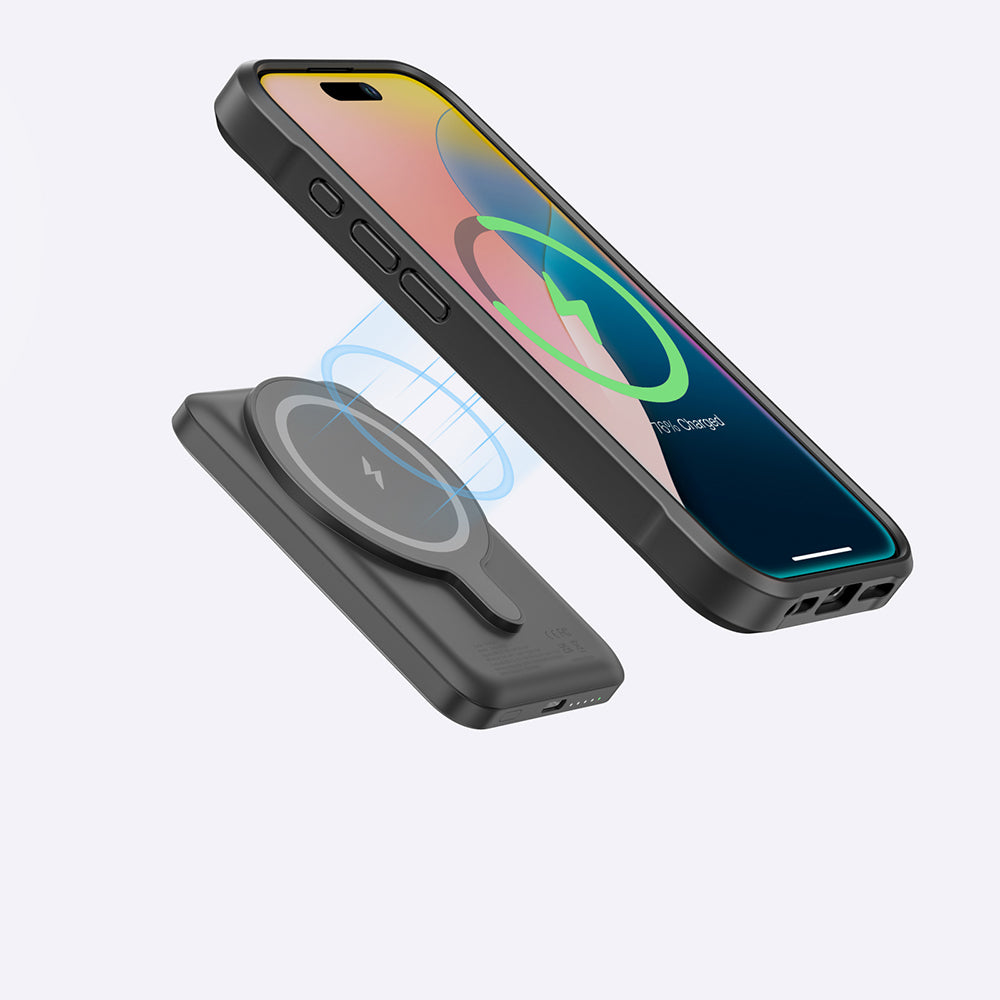 iPhone 16 Plus Kılıf M-safe Şarj Özellikli Amazingthing Glamour Serisi Kılıf