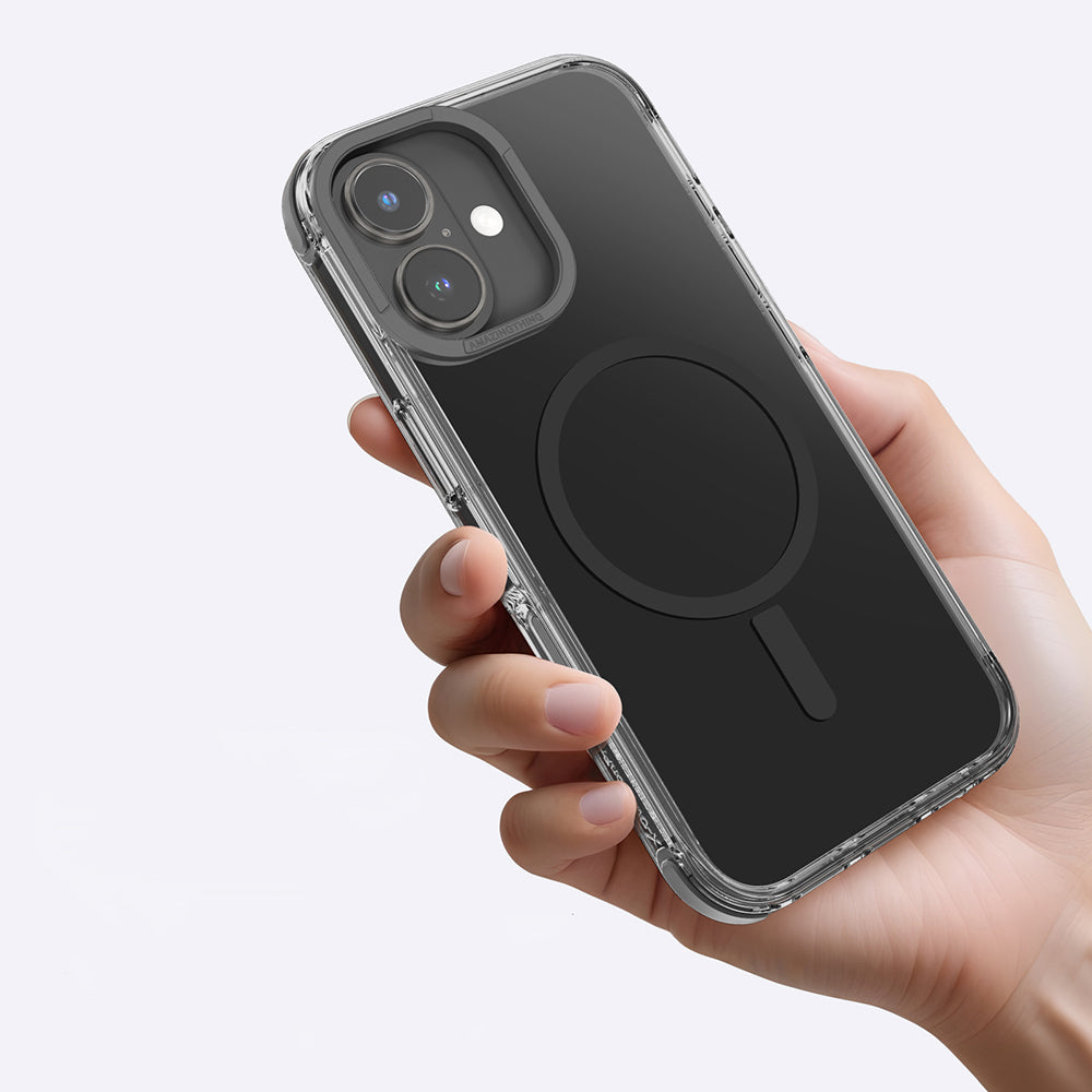 iPhone 16 Plus Kılıf M-safe Şarj Özellikli Amazingthing Omni Serisi Kılıf