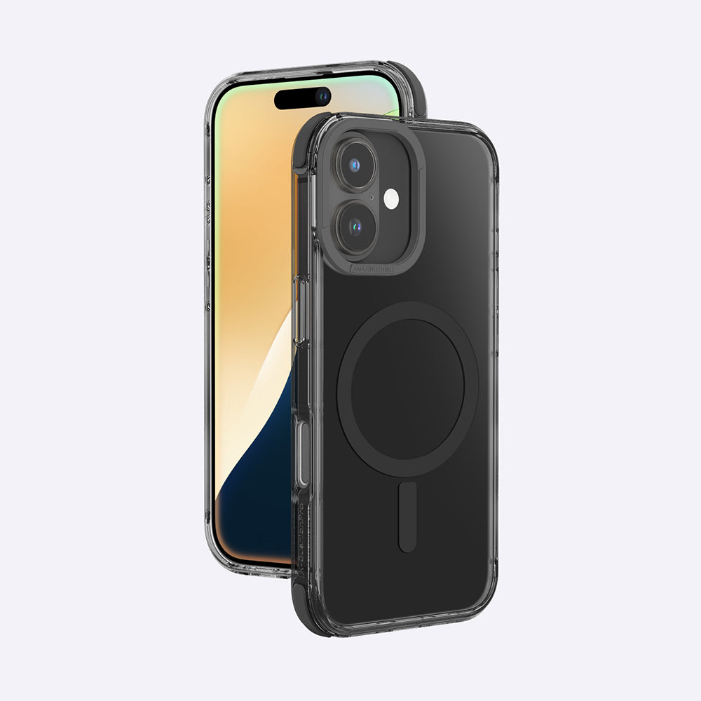 iPhone 16 Plus Kılıf M-safe Şarj Özellikli Amazingthing Omni Serisi Kılıf