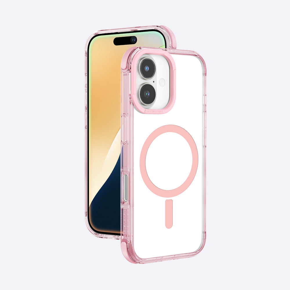 iPhone 16 Plus Kılıf M-safe Şarj Özellikli Amazingthing Omni Serisi Kılıf