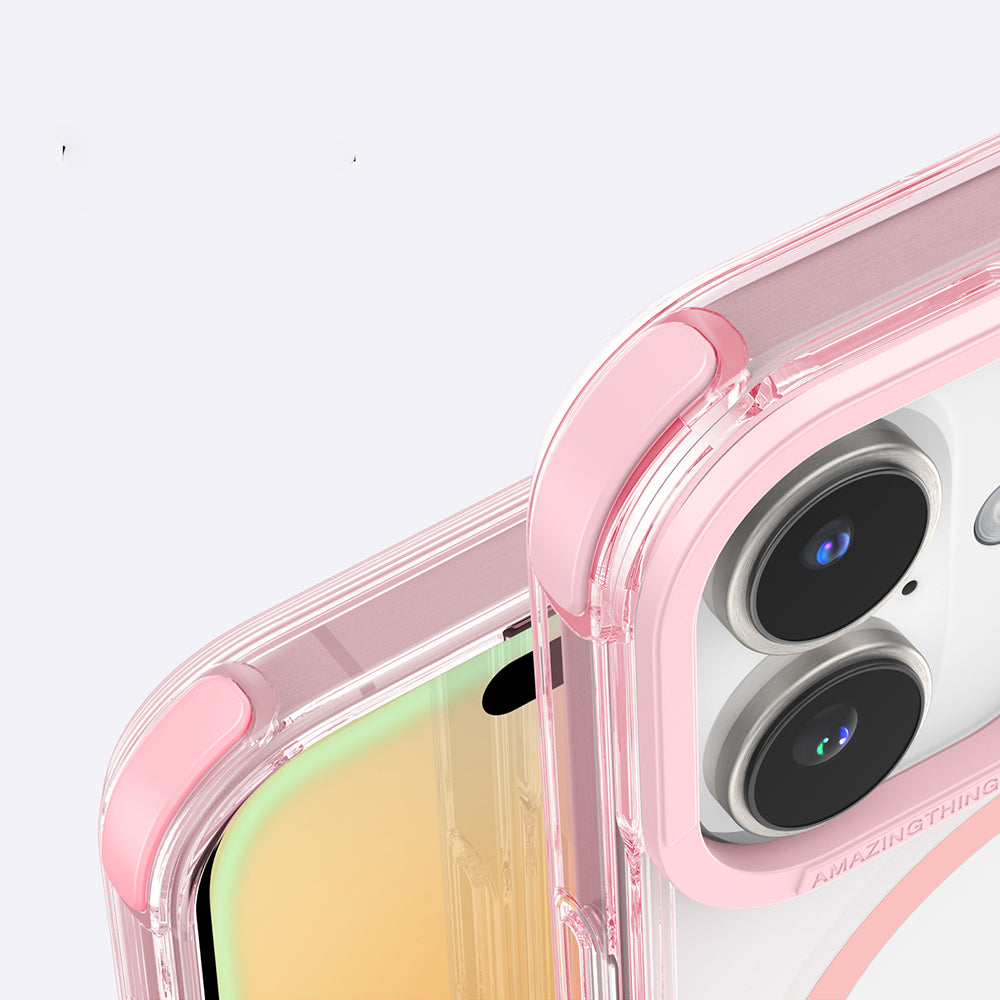 iPhone 16 Plus Kılıf M-safe Şarj Özellikli Amazingthing Omni Serisi Kılıf