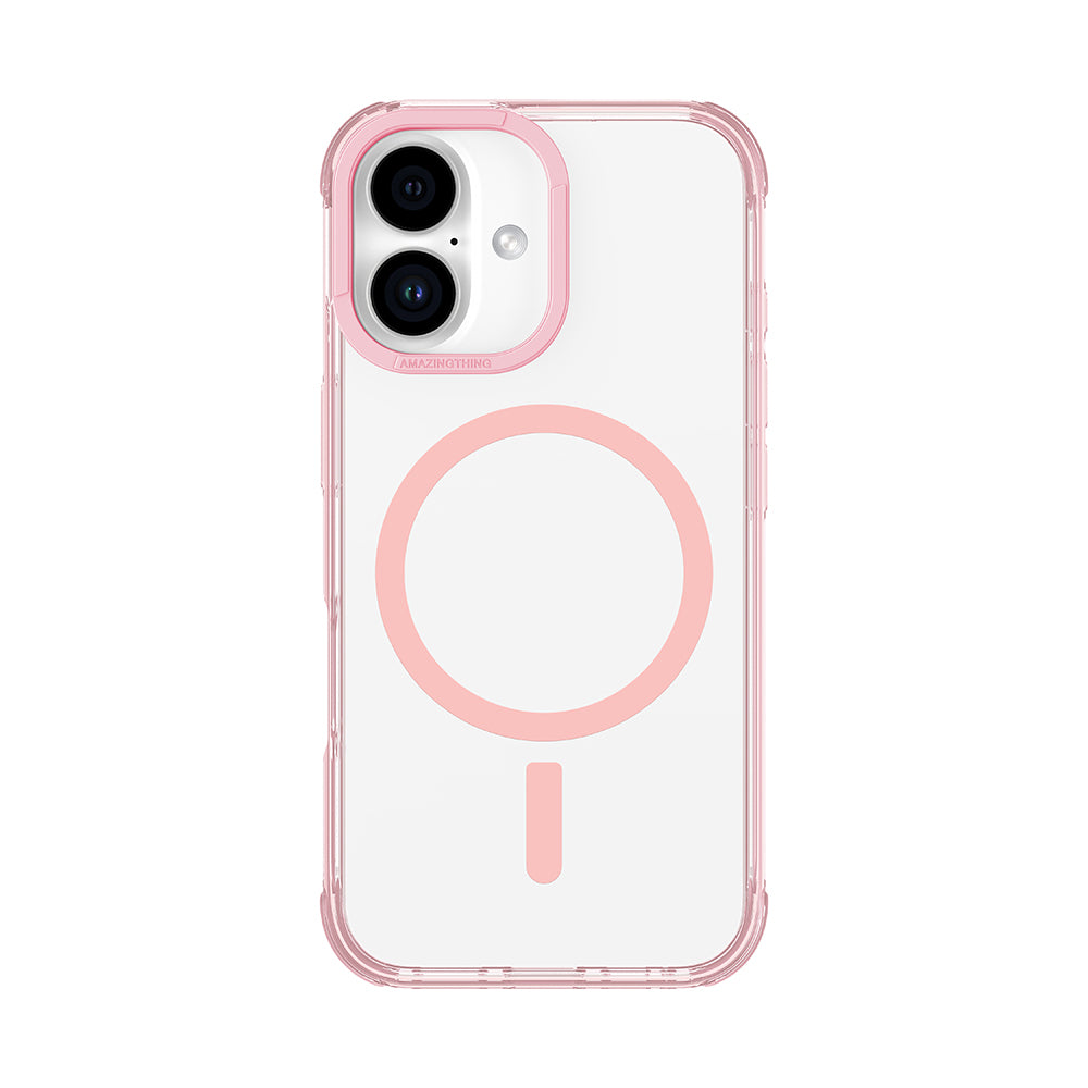 iPhone 16 Plus Kılıf M-safe Şarj Özellikli Amazingthing Omni Serisi Kılıf